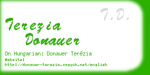 terezia donauer business card