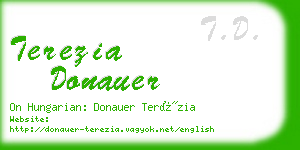 terezia donauer business card